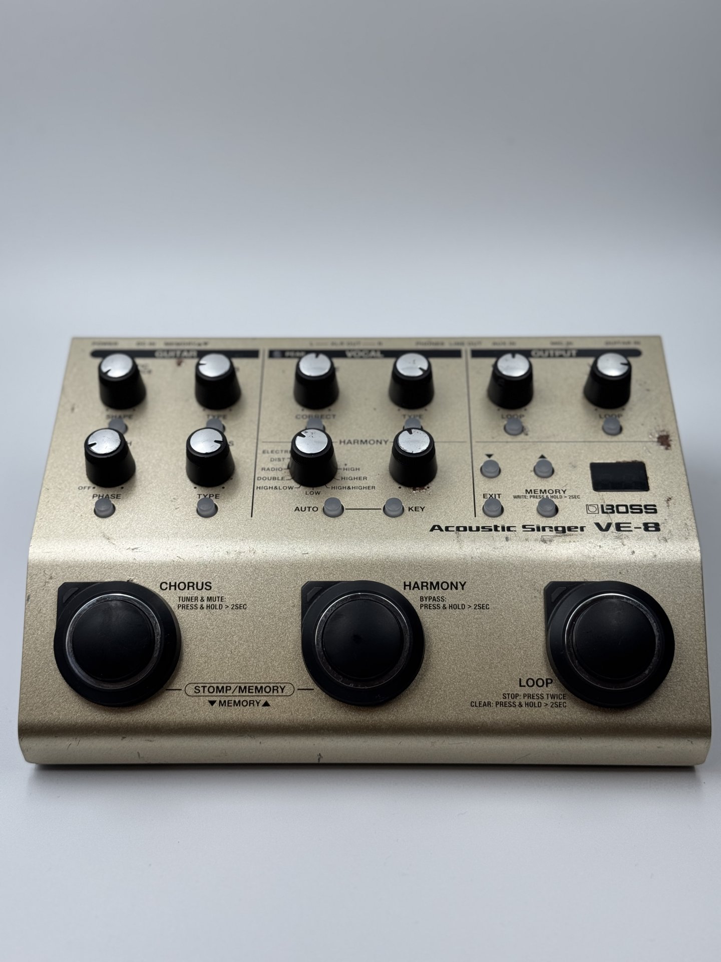 Boss VE-8 Vocal Effect Processor Втора Употреба